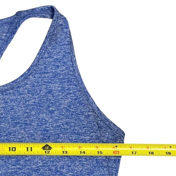 Womens Large Nike Dri-Fit Tank Blue - Picture 4 of 5